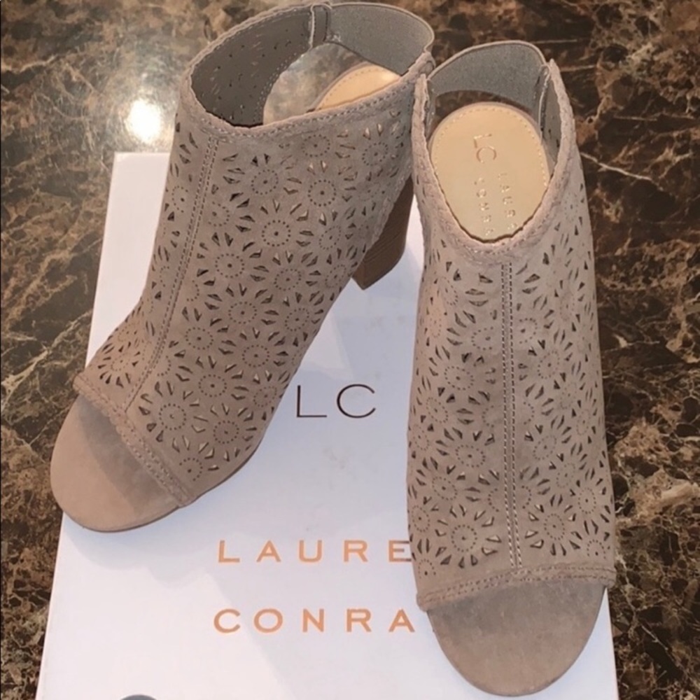 Peep Toe Booties